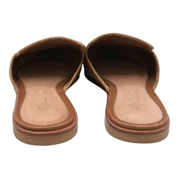 Madewell Gemma Cognac Pointed Toe Mule Flats - Picture 4 of 12